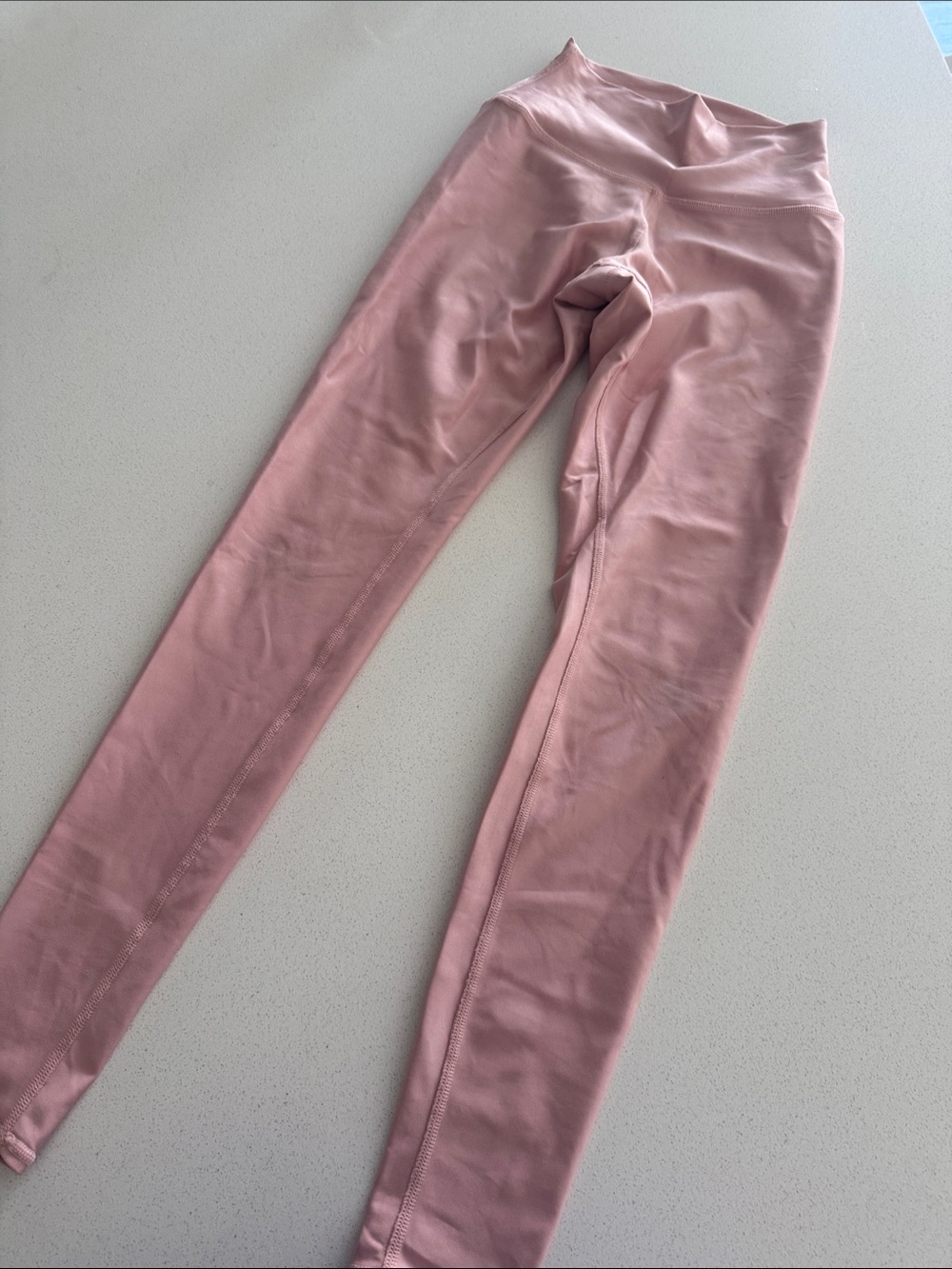 ALO Yoga Rose Pink High-Rise Jeggings